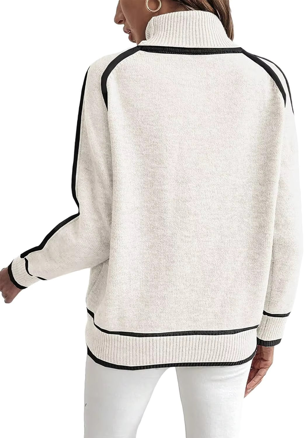 Kaylee | Suéter Elegante de Cuello Alto