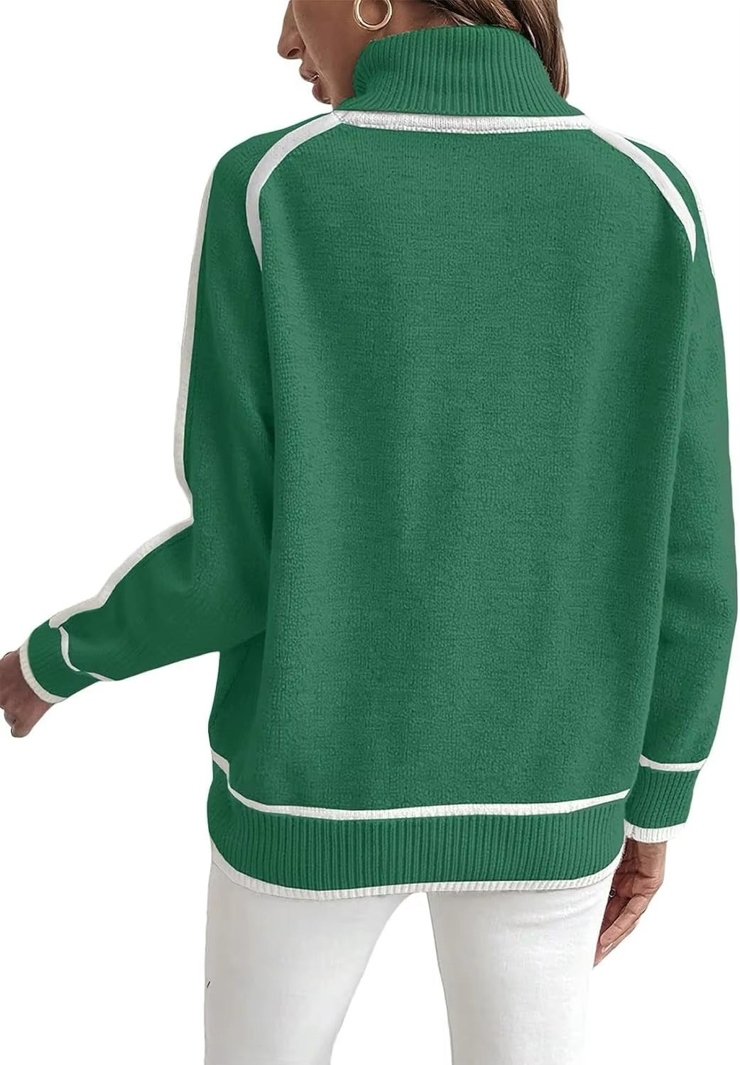 Kaylee | Suéter Elegante de Cuello Alto
