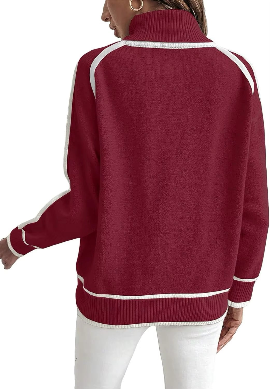 Kaylee | Suéter Elegante de Cuello Alto